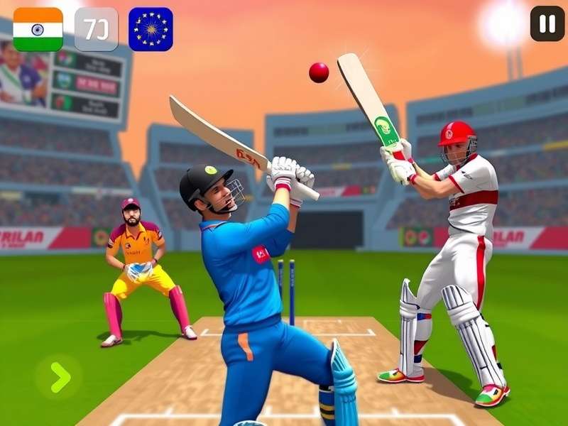 Cricket Volley Superstar Gameplay